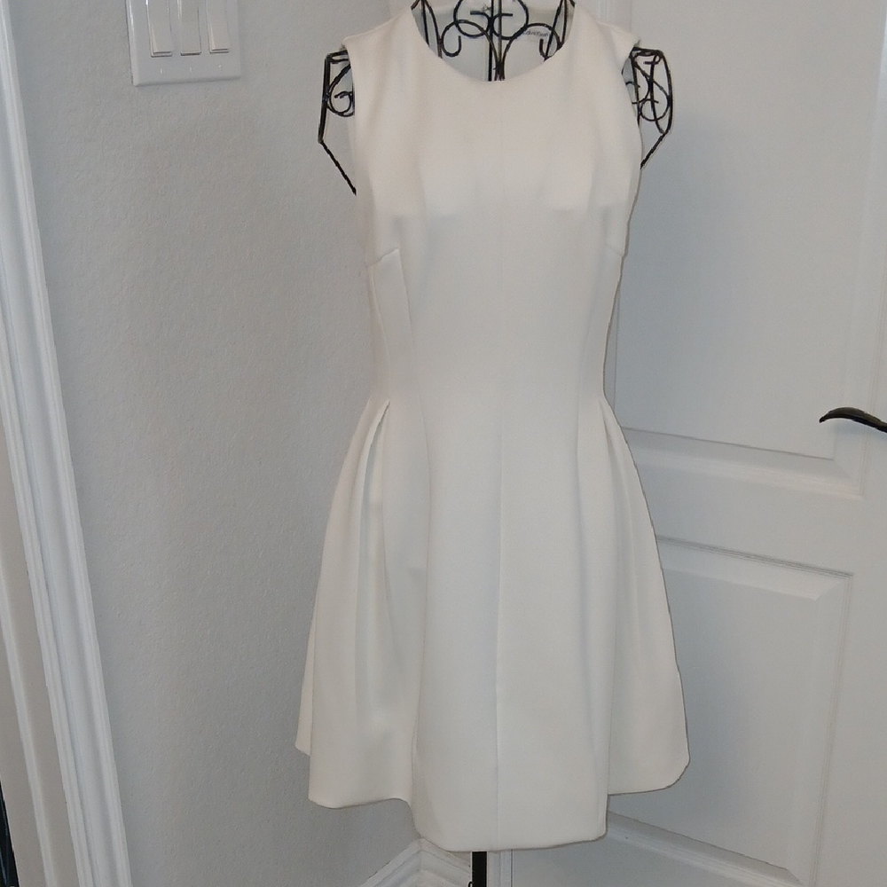 Calvin Klein Ivory Mini Dress